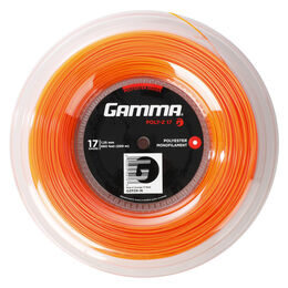 Tenisové Struny Gamma Poly Z  200m orange
